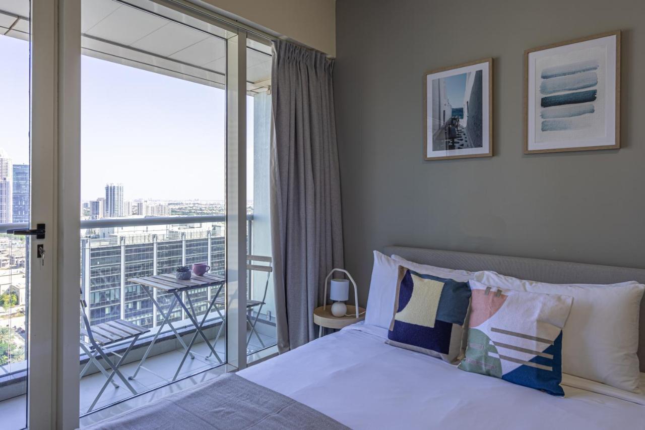Higuests - Modern Studio With Incredible City Skyline View ドバイ エクステリア 写真