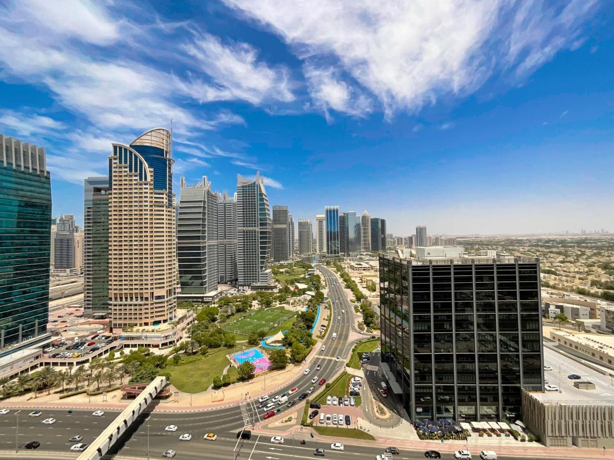 Higuests - Modern Studio With Incredible City Skyline View ドバイ エクステリア 写真